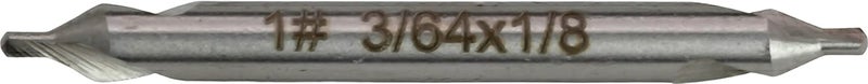 CME Tools CME 10 pcs M2 High-Speed Steel Center Drills, No. 1 Size - Image 2